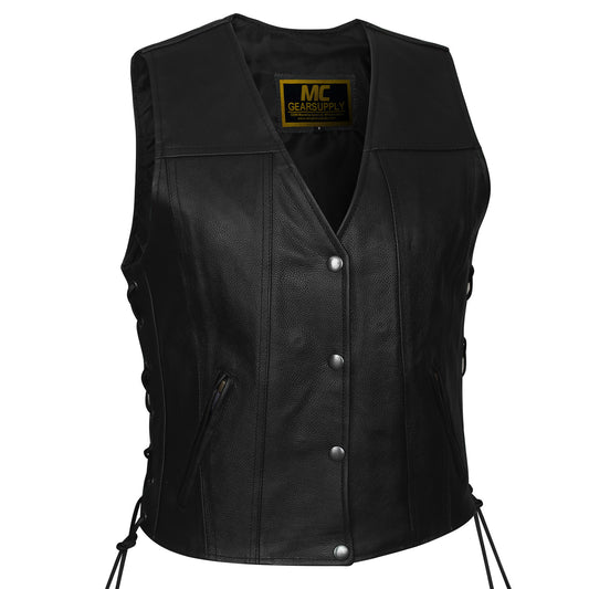 MC40101 CHALECO DE TRANSPORTE OCULTO CON UN PANEL TRASERO PARA MUJER