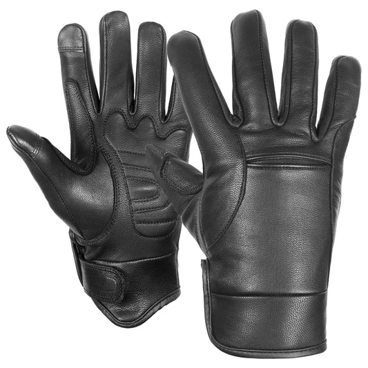 All Season Rider Gloves You Are Go To Leather Motorcycle Companions MC60133