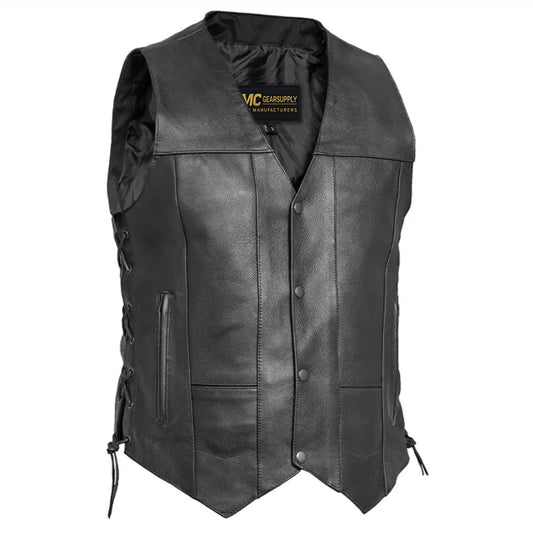 MC20131 Men's Motorcycle Leather Vest