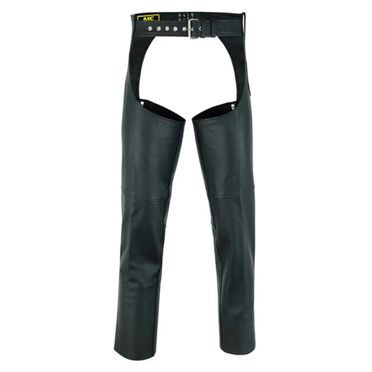 MC50105 UNISEX BASIC COIN POCKET LEATHER CHAPS