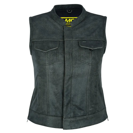 MC40118 WOMEN’S PREMIUM SINGLE BACK PANEL CONCEALMENT VEST - GRAY