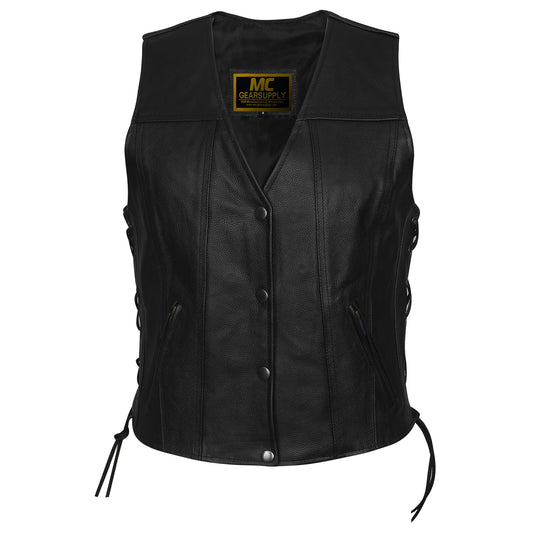 MC40101 CHALECO DE TRANSPORTE OCULTO CON UN PANEL TRASERO PARA MUJER