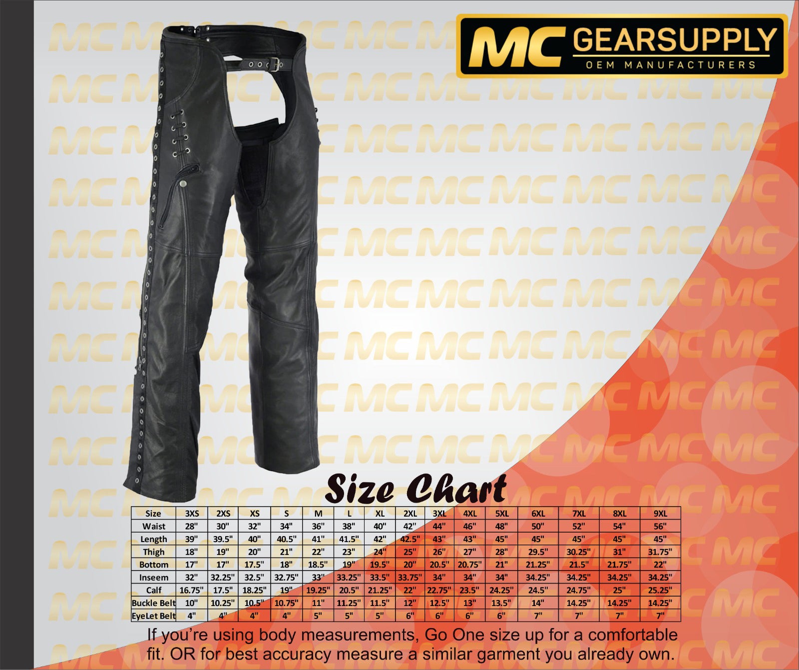 Vixen Women's Motorcycle Leather Chaps – MC Gear Supply