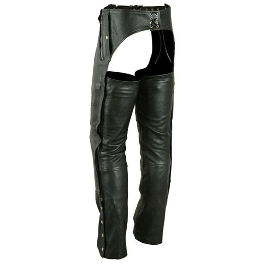 MC Unisex Motorcycle Leather Chaps MC50103