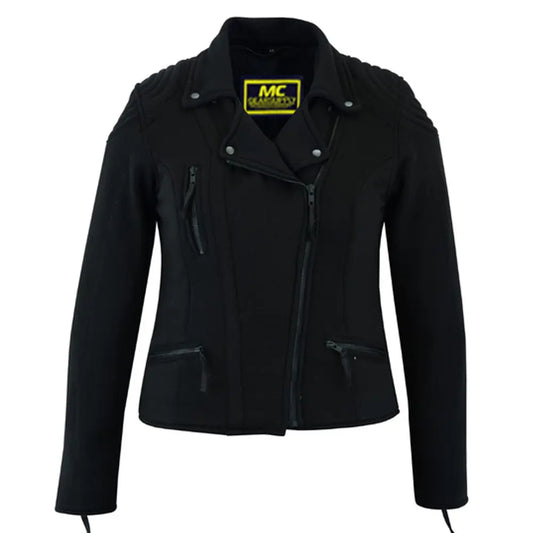 MC30112 WOMEN’S OPERATIVE WINDPROOF REINFORCED RIDING JACKET