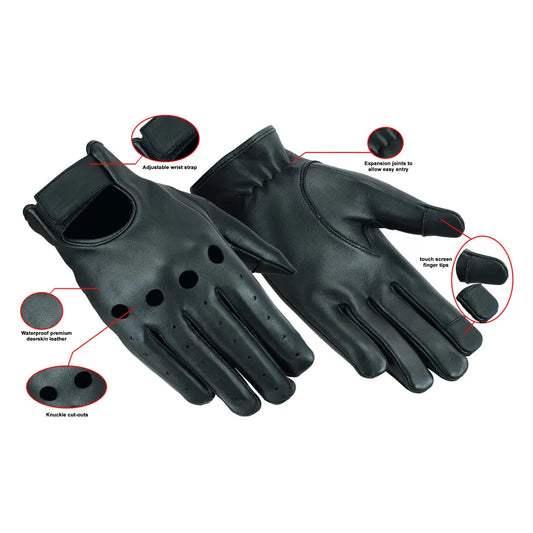 MC60148 DEERSKIN UNLINED DRIVING GLOVE